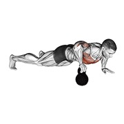 Plyo flexión con kettlebell