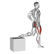 One leg sentadilla