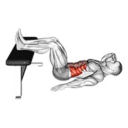 Oblique crunch v. 2