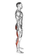 Runners stretch