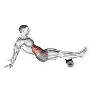 Roller inverso crunch