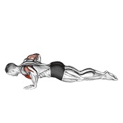 Kneeling flexión (male)